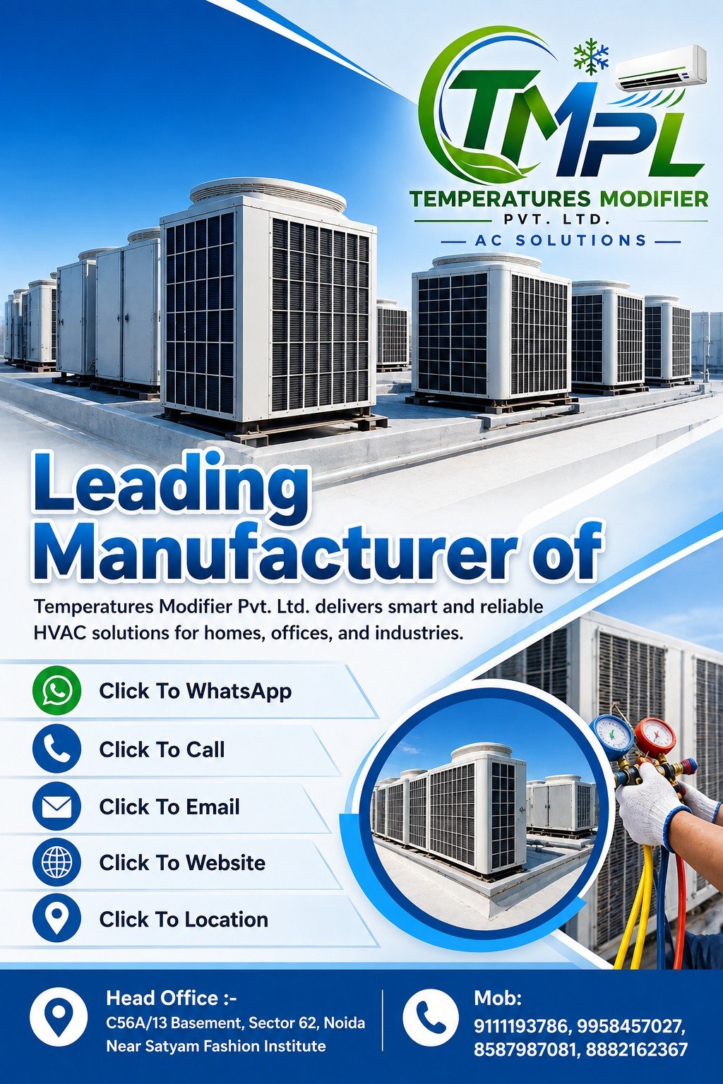 Temperatures Modifier Pvt. Ltd. HVAC Solutions